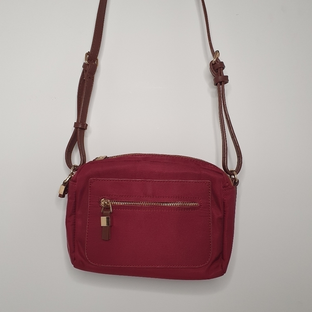 Sandra Roberts Squared Crossbody Bag